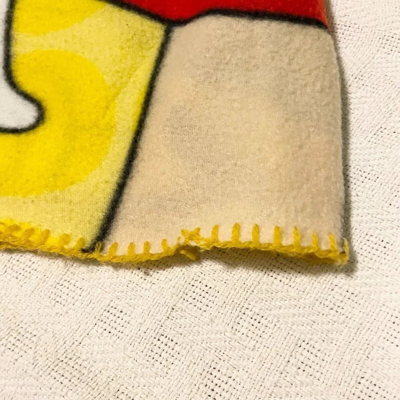 2014 M&M World Fleece Throw Blanket Candy Chocolate 58x49 Inch - Picture 15 of 16